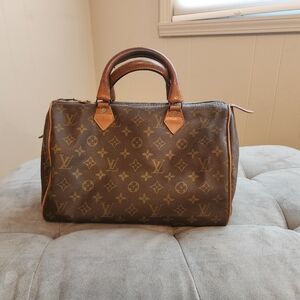 Vintage Louis Vuitton Speedy Bag Used